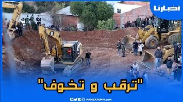 الدقائق الحاسمة وبداية الحفر اليدوي تمهيدا لانتشال الطفل ريان من قاع الحفرة